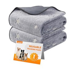 LOOBANI 31 x 36 Washable Pee Pads for Dogs 2 Packs for Playpen, Crate  Car