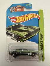 Hot Wheels '70 Plymouth AAR Cuda Green 199/250 HW Workshop 2015 Night Burnerz