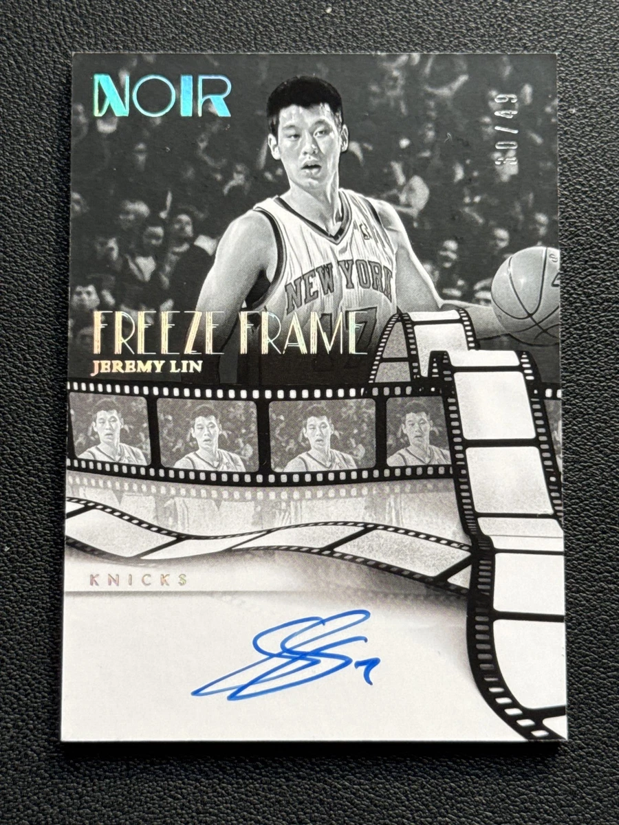 Jeremy Lin New York Knicks Basketball Autographed Sports Trading