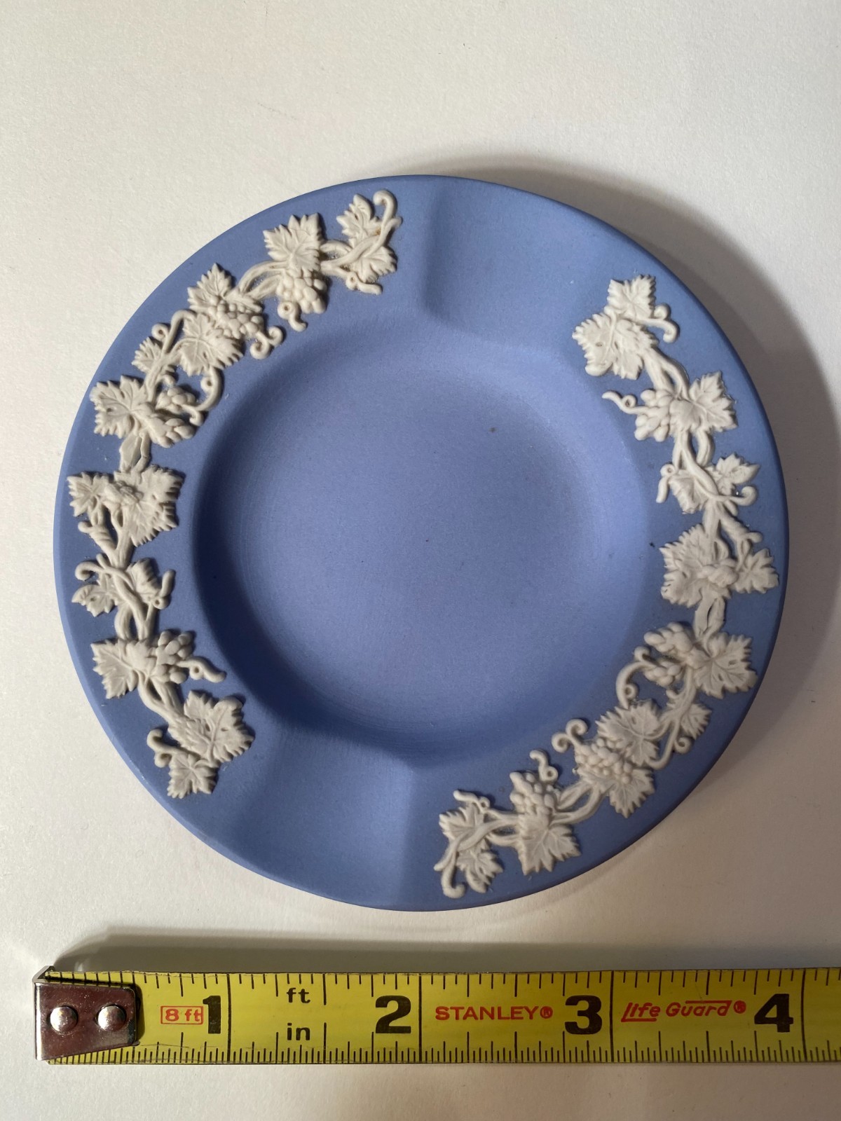 Wedgwood Blue Jasperware Ashtray / trinket dish