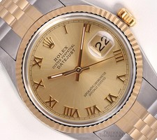 Rolex Datejust 36mm Two-Tone Jubilee 18K Flut...