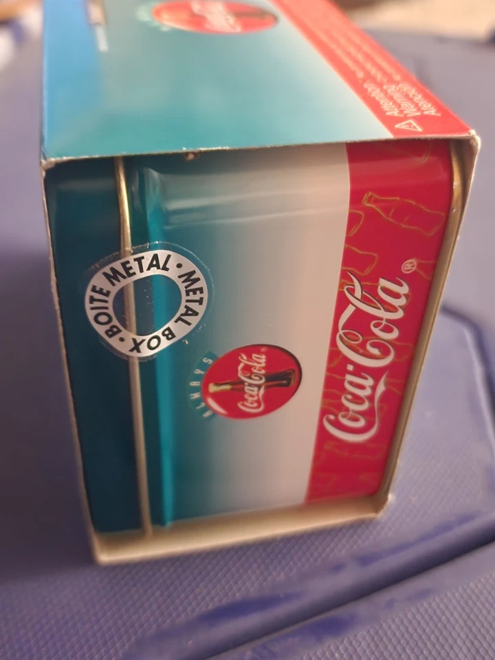 1998 Solido 1/43 Coca Cola 1964 1/2 Mustang Tin - Sealed And Unopened (T1) - Image 3 of 4