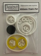 1973 Williams Tropic Fun Pinball Machine Rubber Ring Kit