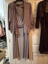 Jessica Howard MOTHER OF BRIDE DRESS  JACKET 2 Pc Formal Gray Size 16W