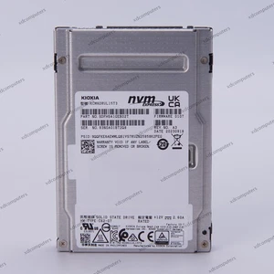 KIOXIA CM6 15.36TB SSD U.3 2.5" PCIe Gen 4 NVME SDFHS41GEB02T KCM61RUL15T3
