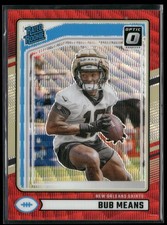 2024 Donruss #362 Bub Means Optic Rated Rookies Preview Red Wave