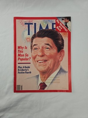 TIME Magazine July 14 1986 Ronald Reagan, ''Why is this man so popular ?''