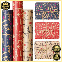 Geschenkpapier Weihnachten Recycelbar Kraftpapier 70Cm X 5M Geschenk