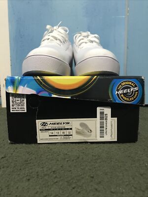 HEELYS Adults Pro 20 Wheels Sneakers Shoes,  White (no Wheels)