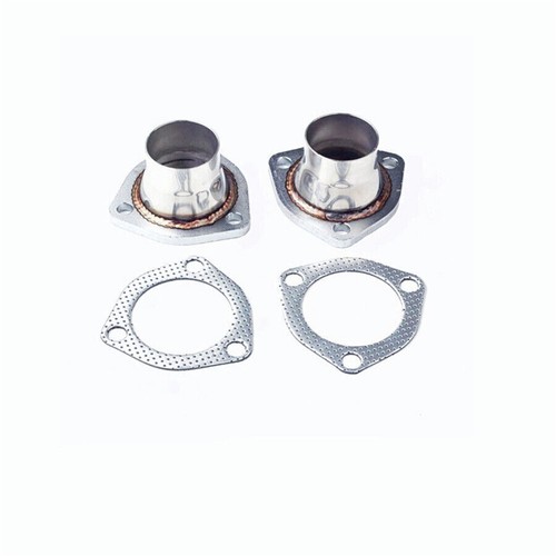 Stainless Shorty Hugger Headers Small Block Kit For 283-400 Chevy Street Rod SSA - Picture 3 of 7