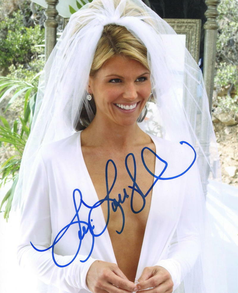 HOT SEXY LORI LOUGHLIN SIGNED 8X10 PHOTO FULL HOUSE AUTHENTIC AUTOGRAPH COA F | eBay