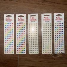 RARE Vintage Mrs. Grossman's 5 Packs Lot New Stickers 1998 99 Scrapbook Grossman