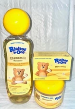 Ricitos de Oro Set Chamomile ( Soap Bar,Shampoo & Styling Gel )