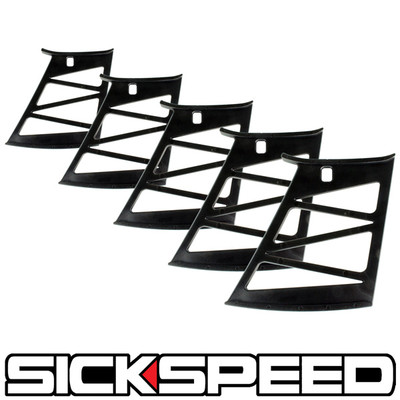 5 FIVE REAR WING SPOILER FOR 2004-07 SUBARU WRX STI RACING SUPPORT ...