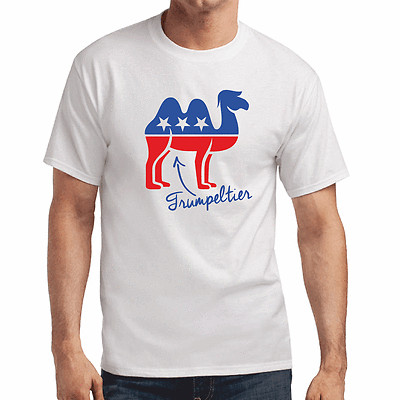 Trumpeltier Donald Trump Satire USA US Präsident Sprüche Geschenk Lustig T-Shirt