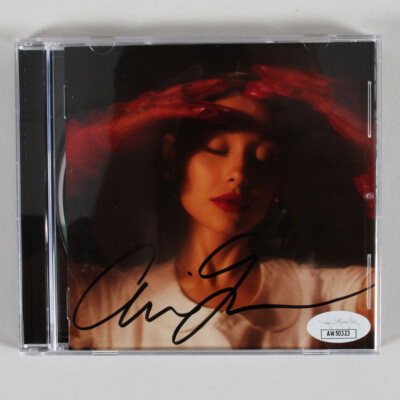Ariana Grande Framed External Sunshine Signed CD with JSA COA and