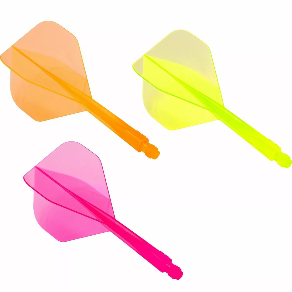 Condor Axe Neon Small Shape Dart Flights Stems Shafts System 3