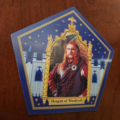Hengist of Woodcroft CARD ONLY Chocolate Frog Card Wizarding World