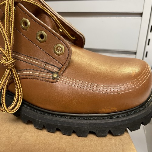 Sunco Inc,Super Tuff Industrial Men Boots, 8.5D, NOS,USA. C-27,Vibram Sole. S/T. - Picture 10 of 24