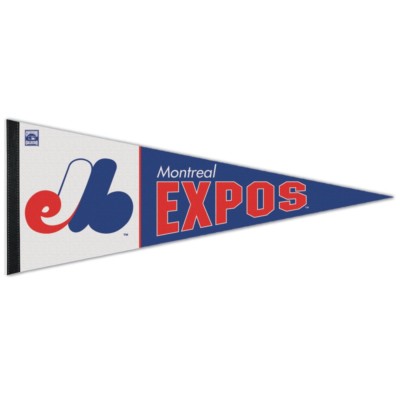 MONTREAL EXPOS COOPERSTOWN COLLECTION ROLL UP PREMIUM PENNANT 12''x30'' NEW  