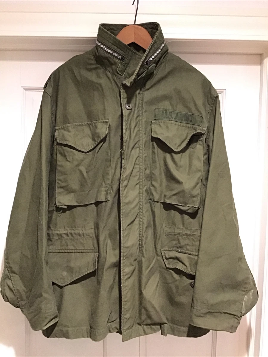 VTG U.S. Military M-65 Field Coat Jacket w/ Hood 8405-782-2936 