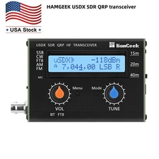HAMGEEK USDX-CW 5W usDX SDR QRP Transceiver QCX-SSB to SSB 15m/20m/40m -USA