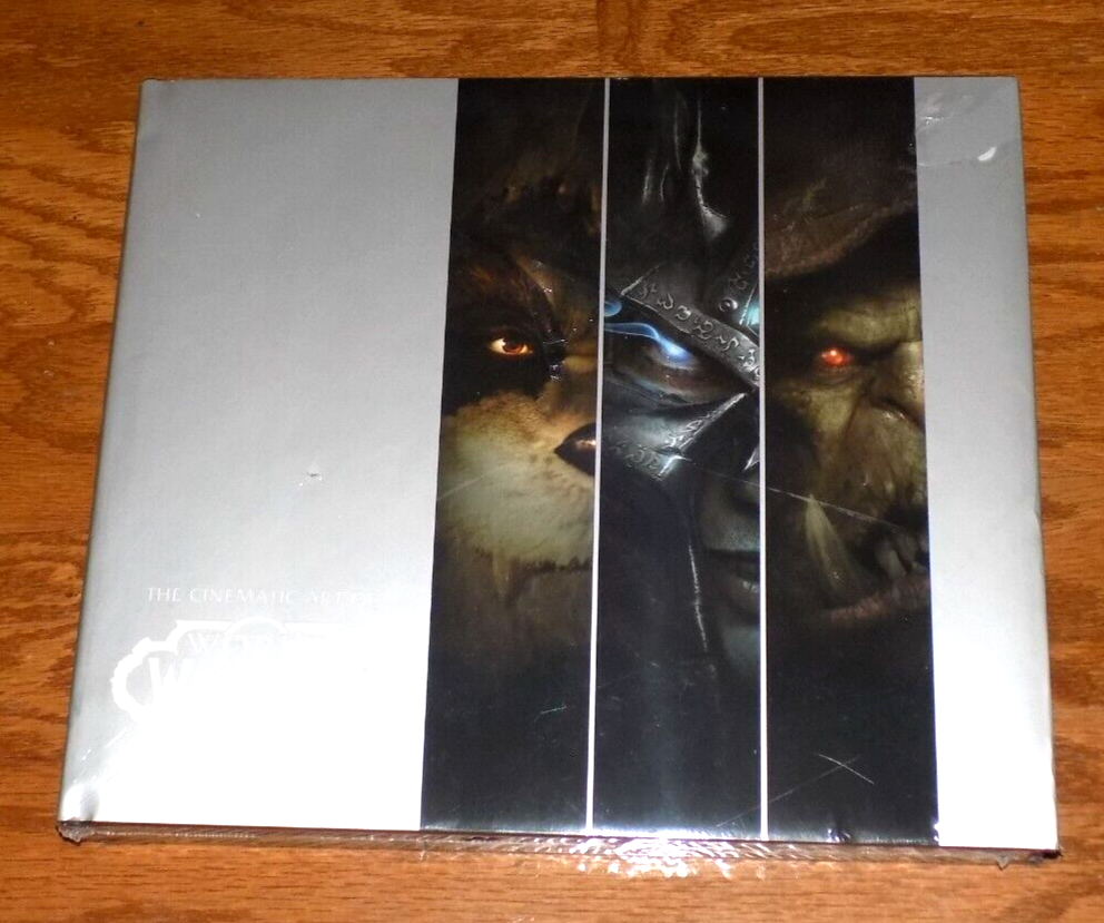 Cinematic Art of World of Warcraft #I by Greg Solano / Blizzard Hardcover  Sealed