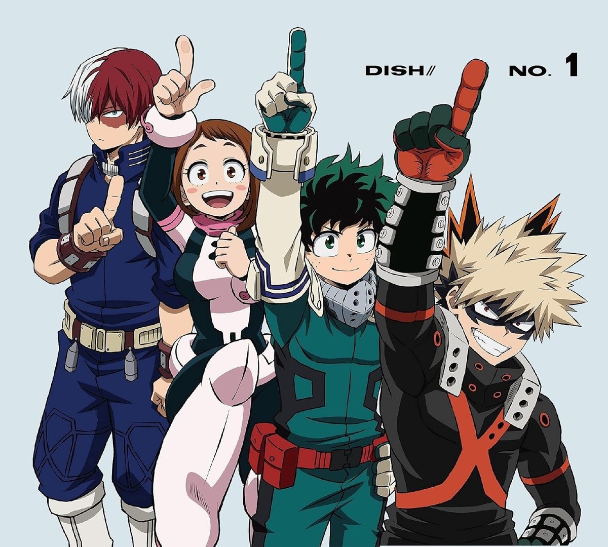 New No.1 DISH First Limited Edition My Hero Academia CD DVD Japan