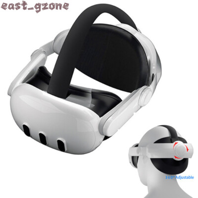 For Oculus Quest 3 VR Headset Glasses Accessory Adjustable Foam Pad + Headband