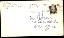 Harry Hooper Baseball Index Card Signed Auto Autograph (no COA) *g2