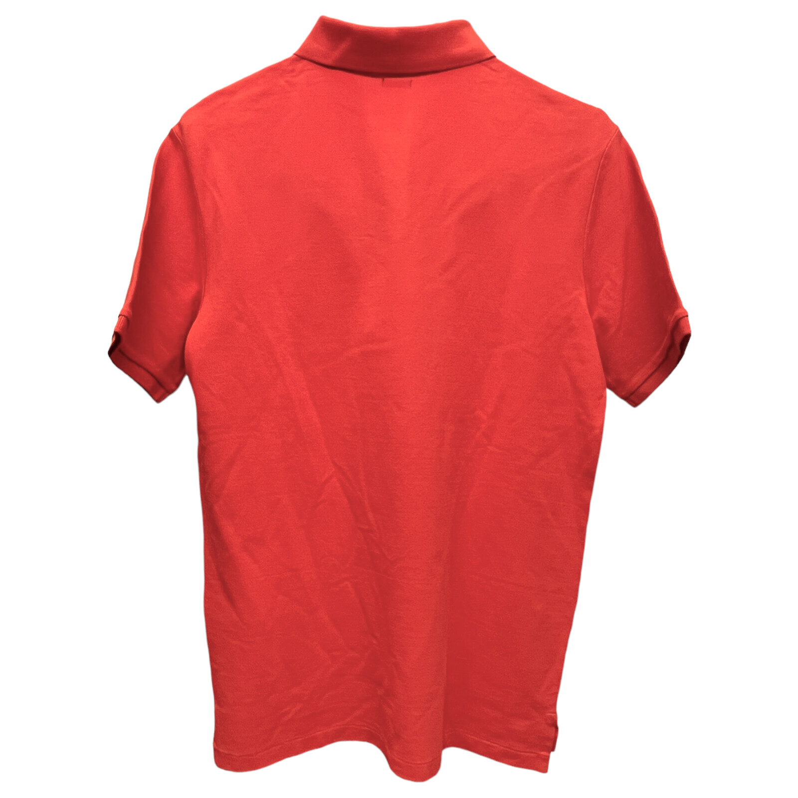 Polo Ralph Lauren Mens Short Sleeve Shirt Red 100% Cotton Mesh Classic Fit $95 thumbnail 2