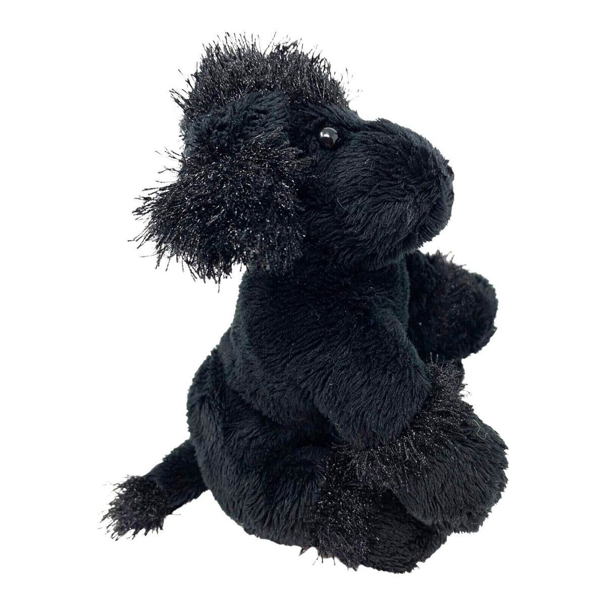 Ganz Webkinz Lil Kinz Black Poodle Plush Toy Stuffed Animal Puppy