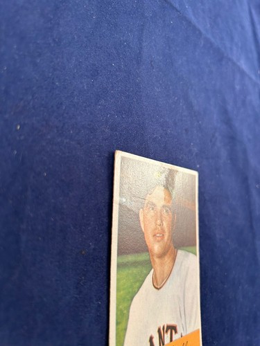 1954 Bowman #57 Hoyt Wilhelm New York Giants - Picture 5 of 8