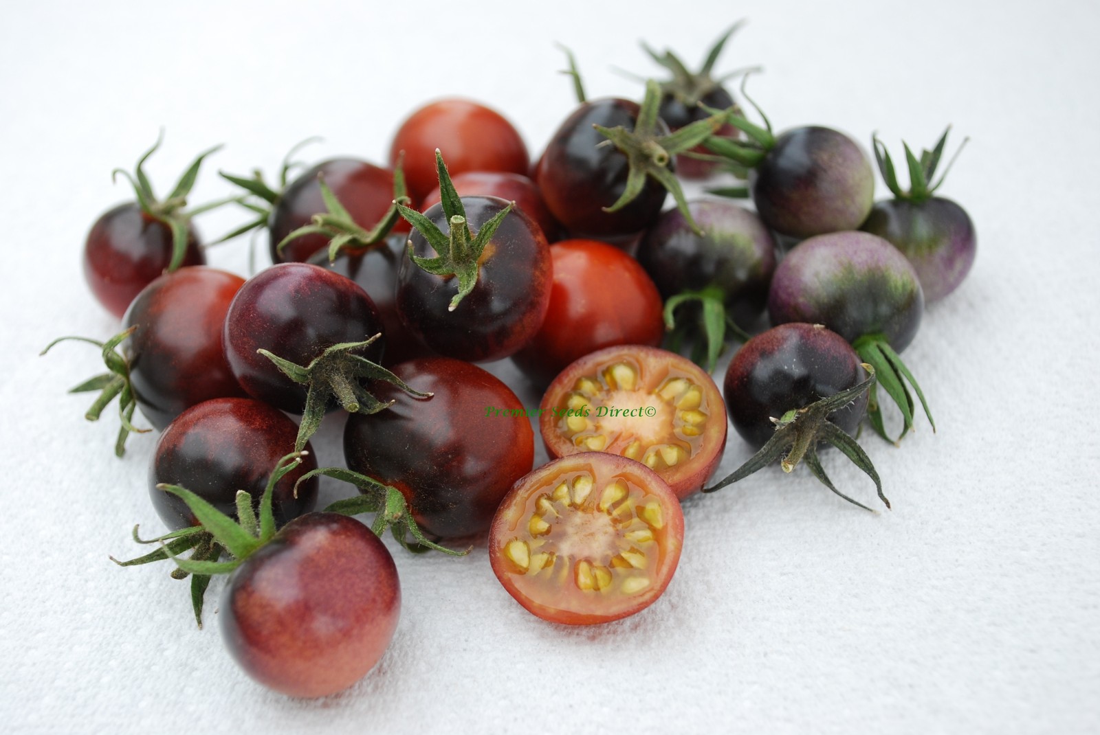 TOMATO CHERRY INDIGO BLUE BERRIES 10 FINEST SEEDS