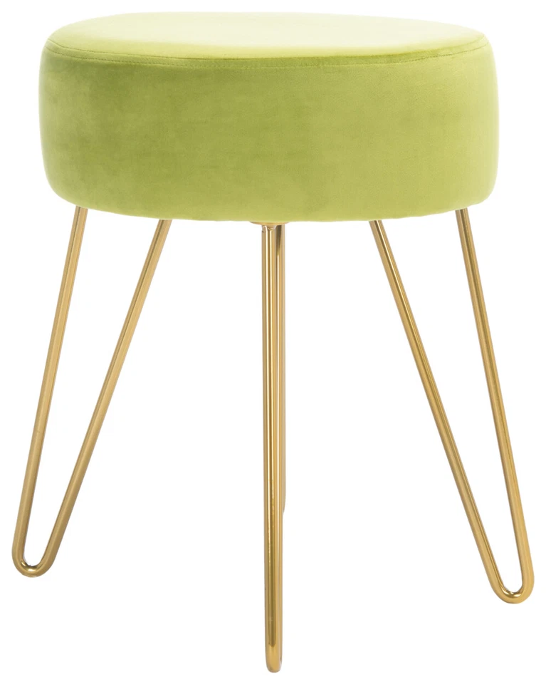 Otomana redonda SAFAVIEH Abrea | Pera / Oro | Foto 3 de 4