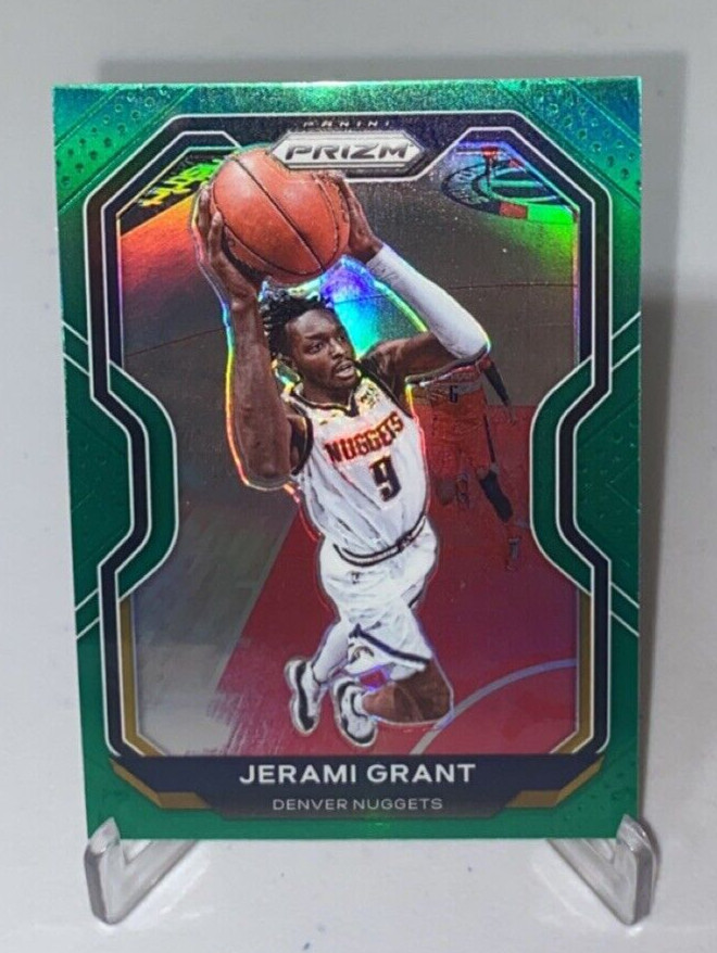 2020-21 Panini Prizm Jerami Grant Green Prizm #143