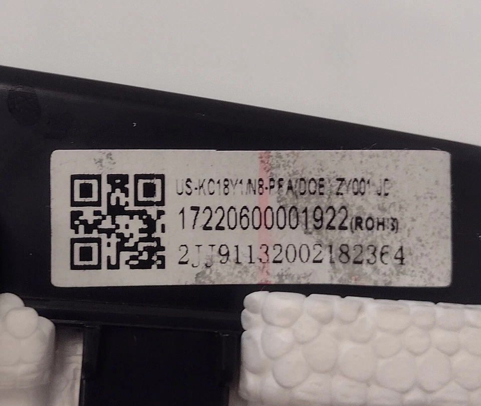 PAP10R1BWT 2JJ91132002182364 US-KC18Y1 panel táctil tablero de control de Pelonis AC Foto 2 de 4