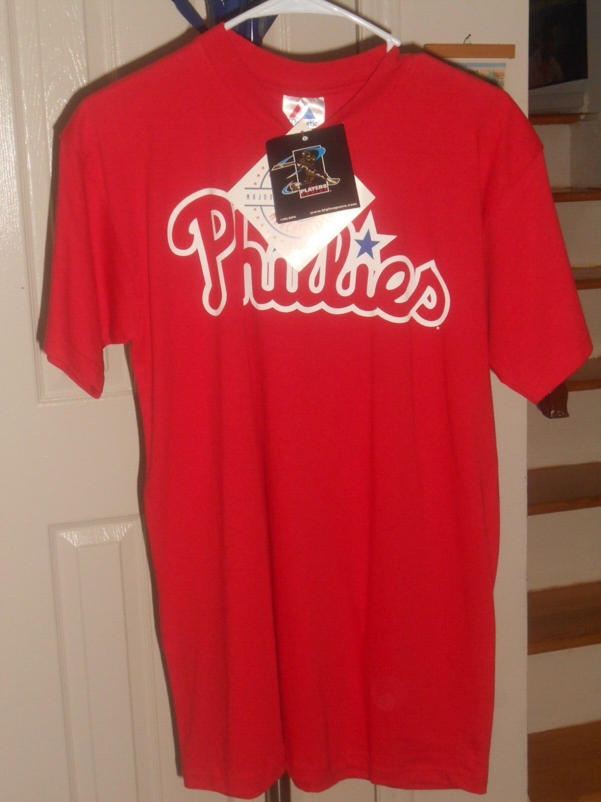 philadelphia phillies players choice adult xlarge ss tee shirt new