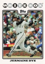 Jermaine Dye Topps 2008 Baseball Card #274
