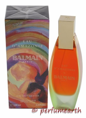 Eau D'Amazonie De Balmain By Balmain 3.3/3.4oz. Edt Spray For Women New In Box