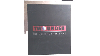 Two Under The Golfers card  game Golf - F16