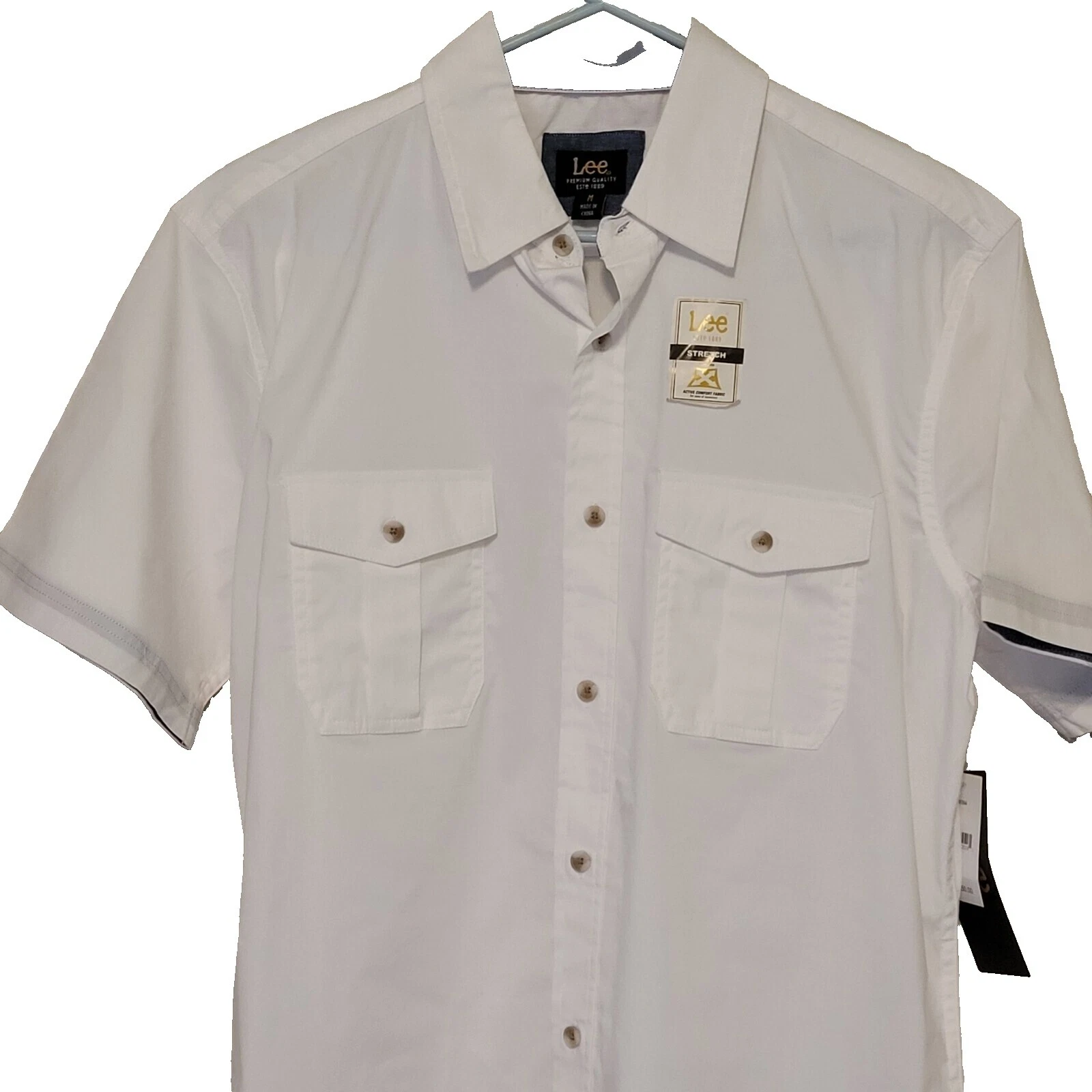 Lee Cotton Casual Button-Down Shirts for Men