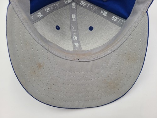 Chicago Cubs New Era 59Fifty Distressed Fitted 6 7/8 Hat Cap MLB Baseball Blue - Picture 20 of 24