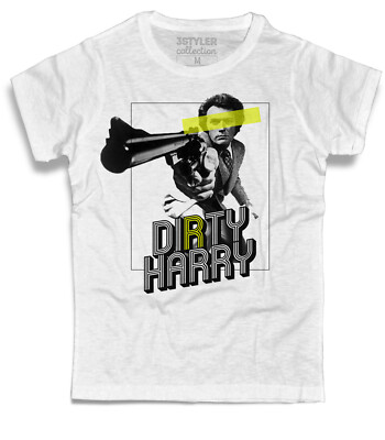 T-Shirt Inspektor Callaghan Dirty Harry Scorpio Clinton Eastwood Die Aas