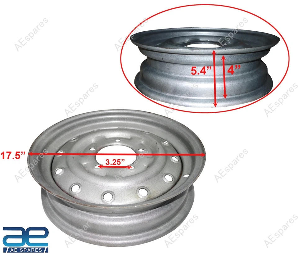 Wheel Rim 17'' For Mahindra Thar M2DICR, Roxor, Marshal GEc - Image 2 of 4