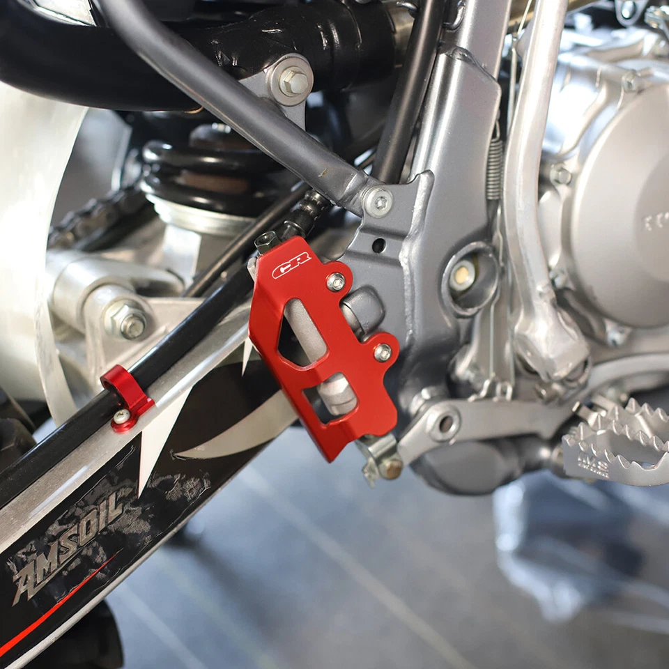 Protector de cubierta de depósito de freno trasero para Honda CR 125R 250R 500R 1992-2001 Foto 3 de 4
