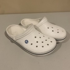 Crocs Classic Shoe White Unisex mens 8 womens 10