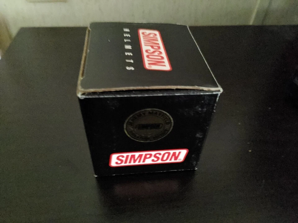 1998 年 Jeremy Mayfield Simpson 签名版 Kmart 迷你头盔 1: 4 比例罕见! — 第 3/4 张图片