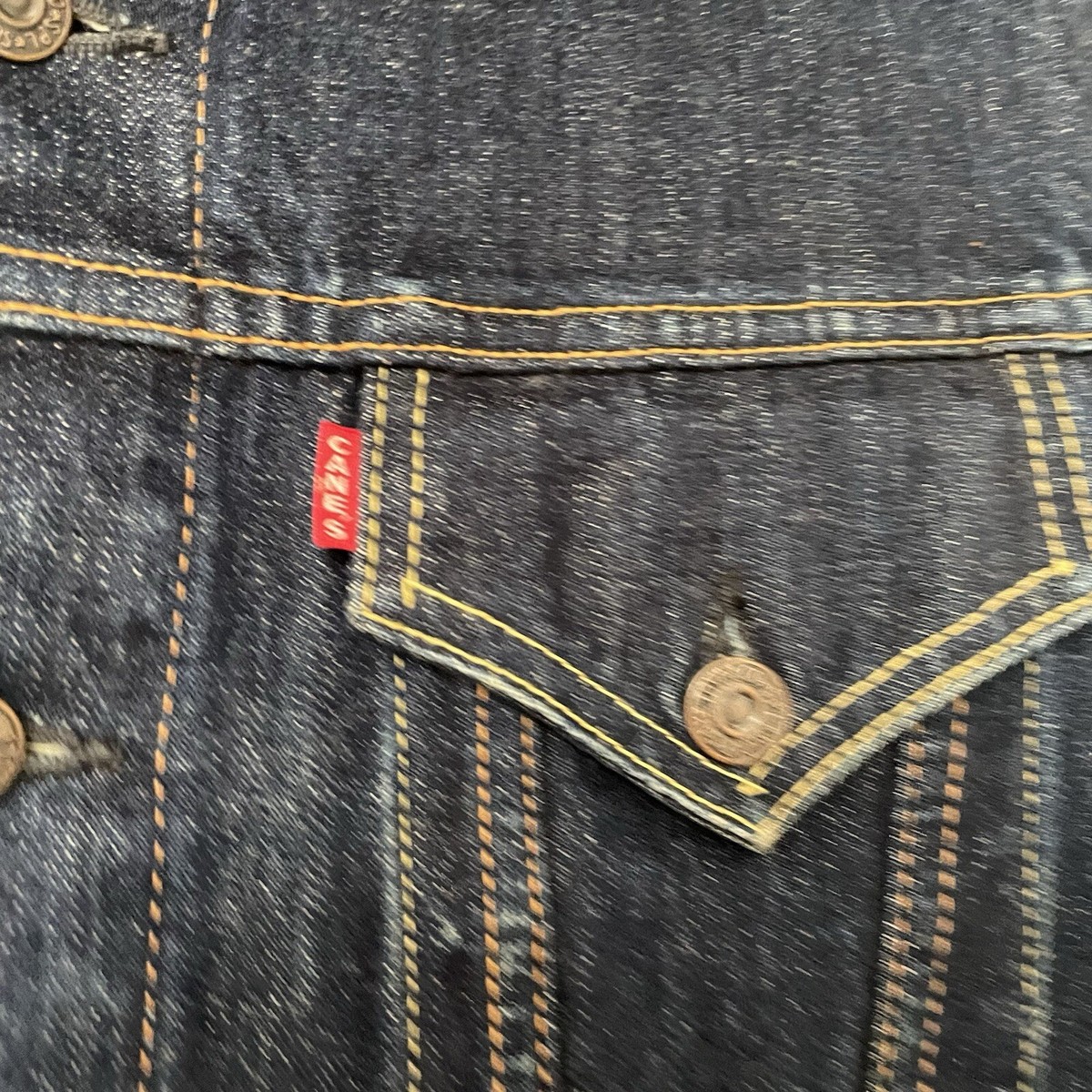 Sugarcane 14.25Oz Denim Trucker Jckt Type 3 Model 1962 Repro Sugarcane 14.25Oz Denim Trucker Jckt Type 3 Model 1962 Repro