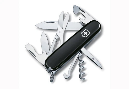 VICTORINOX Schweizer Messer "Climber" schwarz